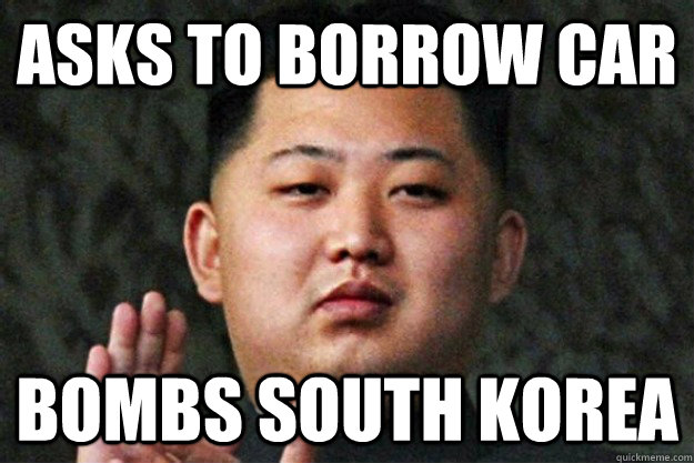 asks to borrow car bombs south korea   