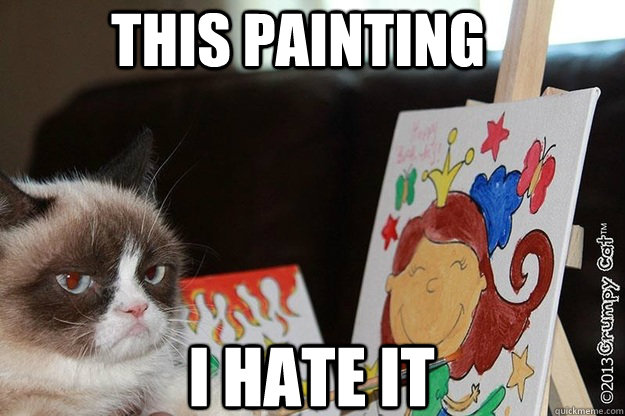 this painting i hate it - this painting i hate it  Misc