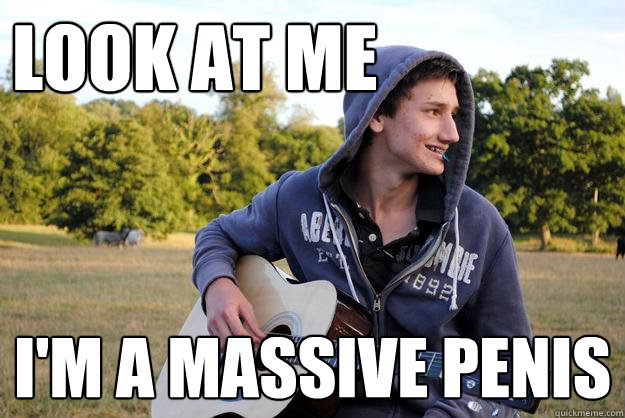 Look at me I'm a massive penis  Arrogant Shaun