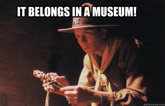 It Belongs in a Museum! - It Belongs in a Museum!  Museum Jones