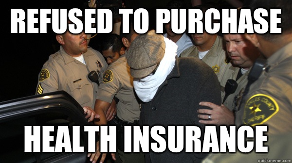 Refused to purchase Health insurance  Defend the Constitution