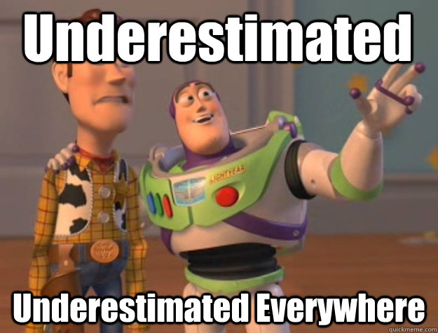 Underestimated Underestimated Everywhere  toystory everywhere