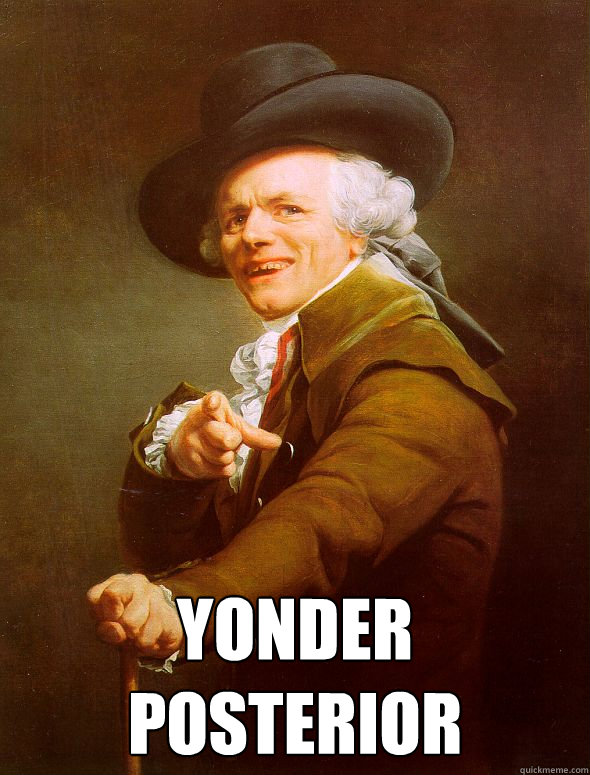  yonder posterior  Joseph Ducreux