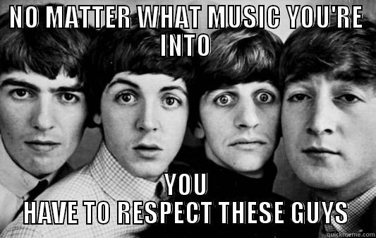 NO MATTER WHAT MUSIC YOU'RE INTO YOU HAVE TO RESPECT THESE GUYS Misc