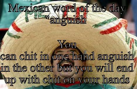 Mexican word of the day - MEXICAN WORD OF THE DAY 