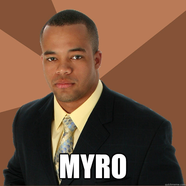   Myro  Successful Black Man