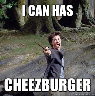 i can has cheezburger  Pissed off Harry