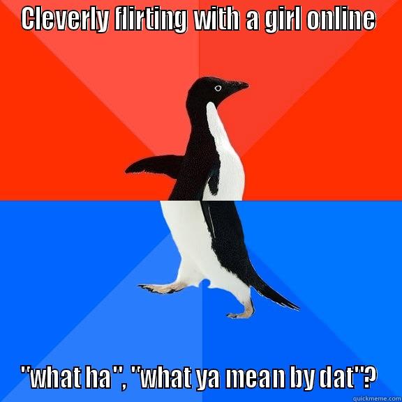 CLEVERLY FLIRTING WITH A GIRL ONLINE 