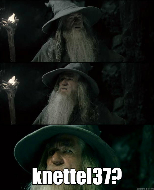  knettel37?  Gandalf und das Spanischstudium