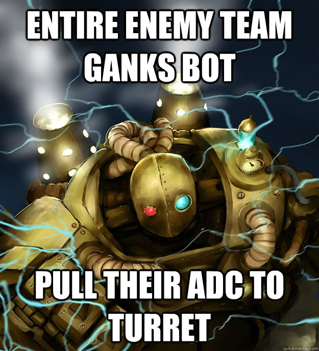 Blitzcrank Aram but he don't miss a grab #leagueoflegends  #leagueoflegendsmemes 