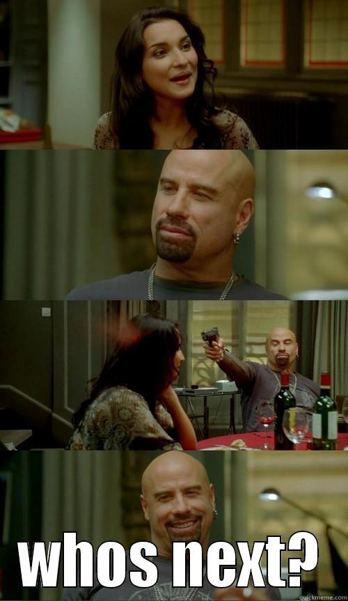  WHOS NEXT? Skinhead John