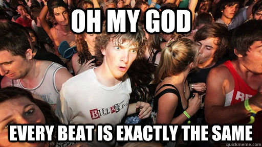 Oh my god every beat is exactly the same  Sudden Clarity Clarence