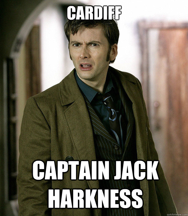 Cardiff Captain Jack Harkness  Doctor Who