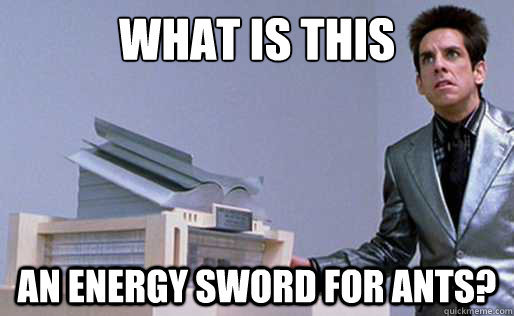 What is this An Energy sword for ants?  