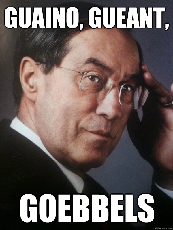 GUAINO, GUEANT, GOEBBELS  FNUMP