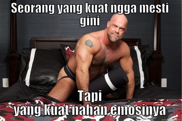 SEORANG YANG KUAT NGGA MESTI GINI TAPI YANG KUAT NAHAN EMOSINYA Gorilla Man