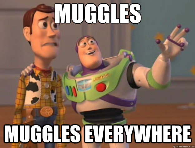 muggles muggles everywhere  Toy Story