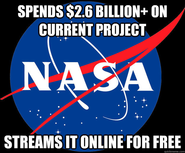 spends $2.6 billion+ on current project streams it online for free  