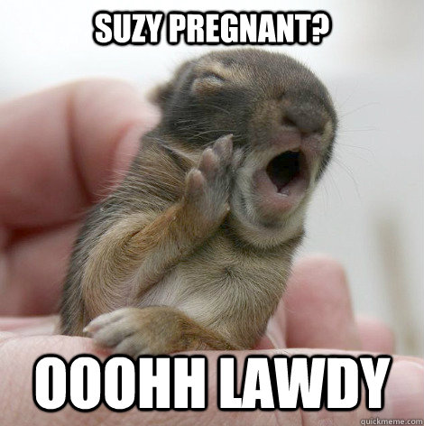 Suzy Pregnant? OOOHH LAWDY  