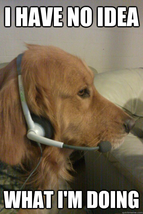 I have no idea what i'm doing  Xbox Live Dog