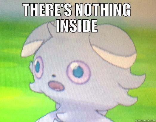 THERE'S NOTHING INSIDE  Misc