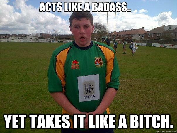 takes the piss out of fat people.. Forgets he's fat. - Dickface dan - quickmeme takes the piss out of fat people.. Forgets he's fat. - Dickface dan - quickmeme
