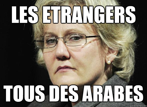 LES ETRANGERS TOUS DES ARABES  FNUMP