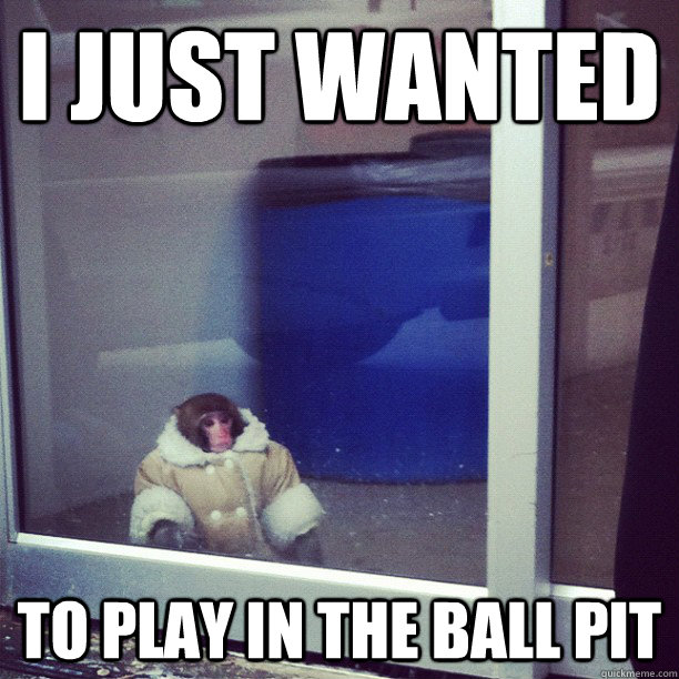 I JUST WANTED TO PLAY IN THE BALL PIT - I JUST WANTED TO PLAY IN THE BALL PIT  Misc