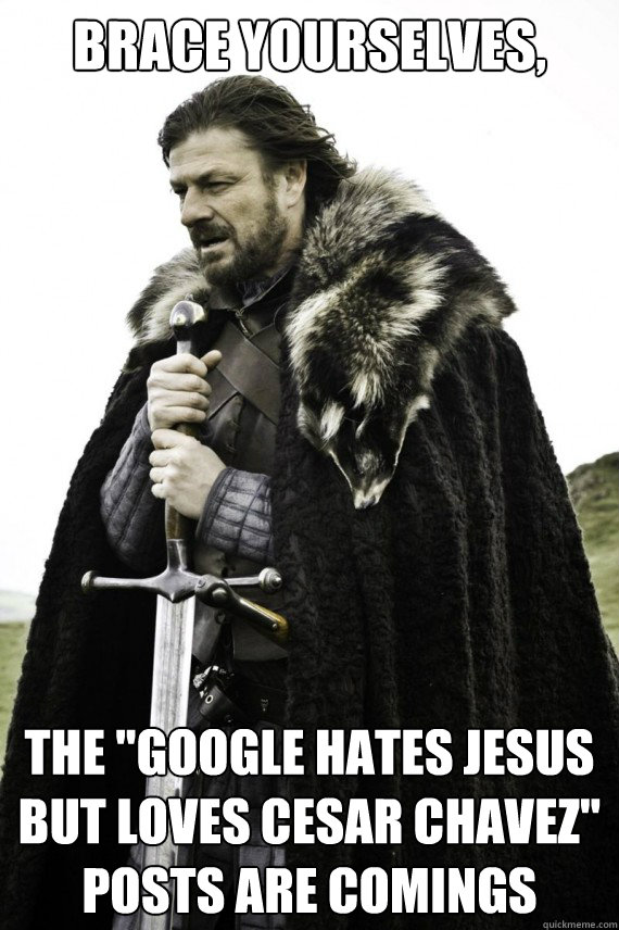 Brace yourselves, The 
