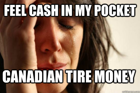 canadian tire money shirt