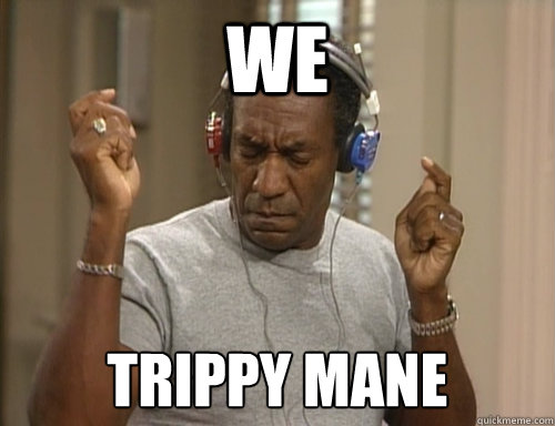 WE  Trippy Mane  Bill Cosby Headphones