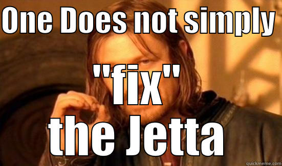 ONE DOES NOT SIMPLY  