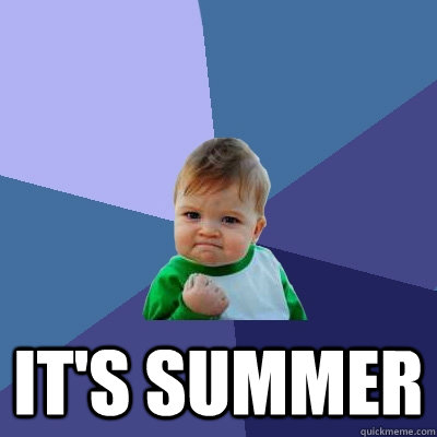  It's summer  Success Kid