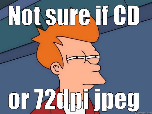 NOT SURE IF CD OR 72DPI JPEG Futurama Fry