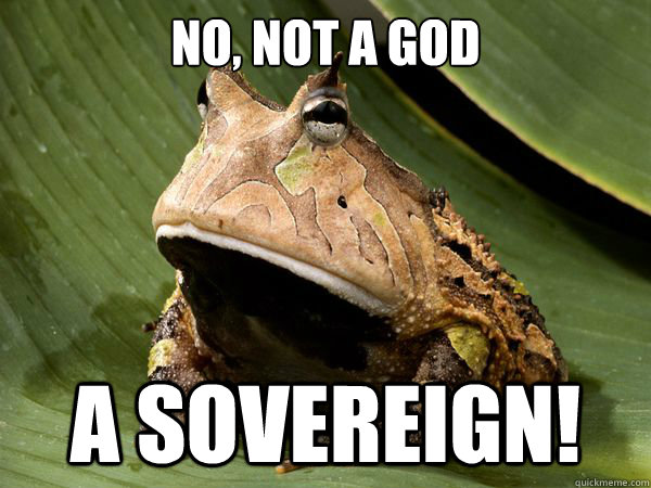 No, not a god A sovereign! - No, not a god A sovereign!  Rygel