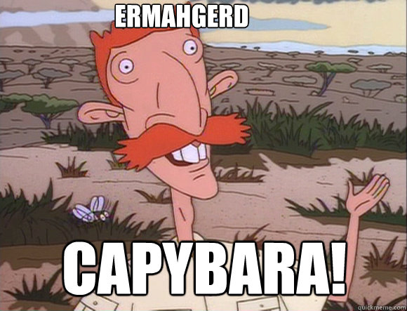 Ermahgerd Capybara! - Ermahgerd Capybara!  Nigel Thornberry