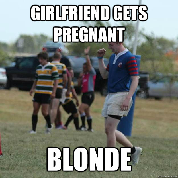 Girlfriend Gets Pregnant Blonde  Success Ginger