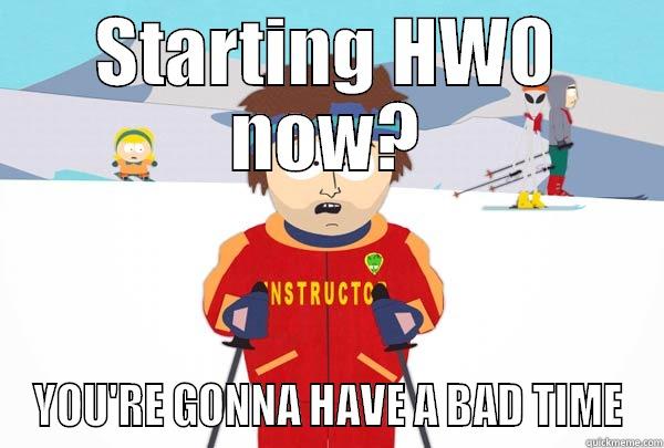 STARTING HW0 NOW? YOU'RE GONNA HAVE A BAD TIME Super Cool Ski Instructor