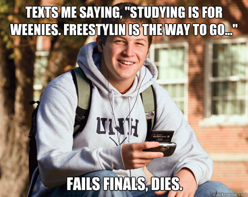 texts me saying, 