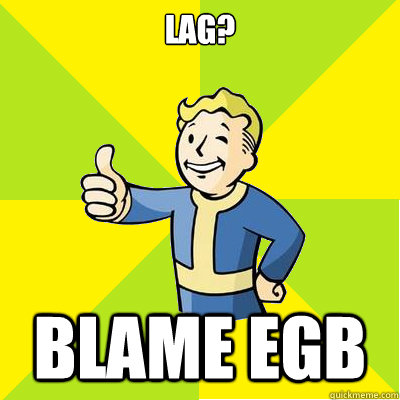 Lag? Blame EGB  Fallout new vegas