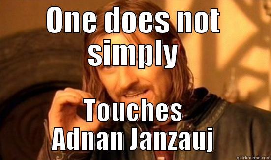 ONE DOES NOT SIMPLY TOUCHES ADNAN JANZAUJ Boromir