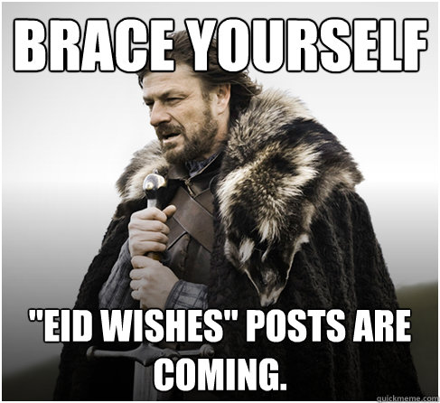 Brace yourself 