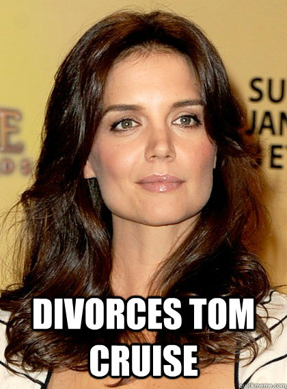  Divorces Tom Cruise  Smart Katie Holmes