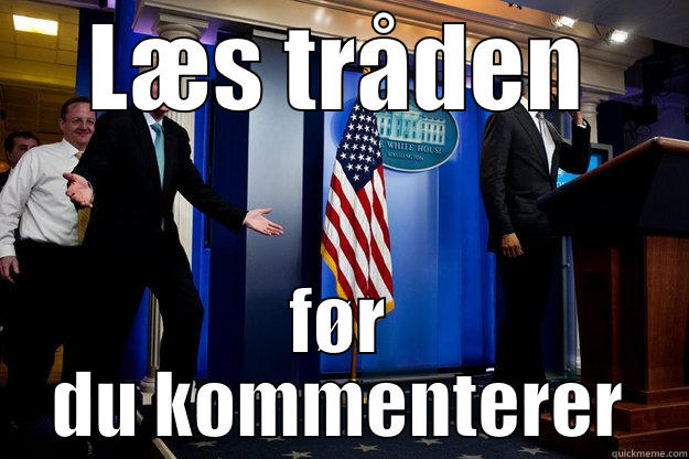 LÆS TRÅDEN FØR DU KOMMENTERER Inappropriate Timing Bill Clinton