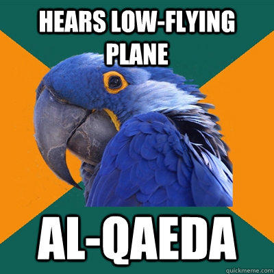 hears low-flying plane al-qaeda  