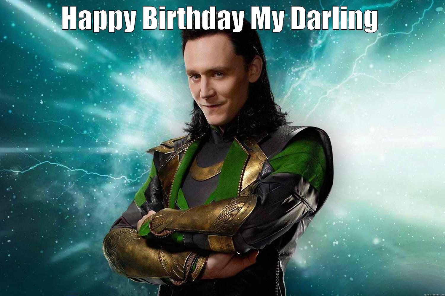 HAPPY BIRTHDAY MY DARLING  Misc