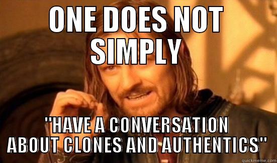 ONE DOES NOT SIMPLY 