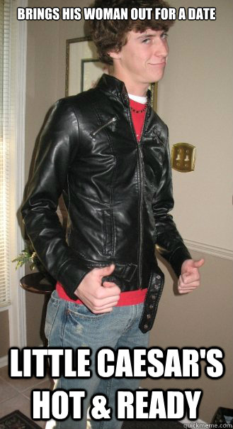 Brings his woman out for a date Little caesar's Hot & Ready  - Brings his woman out for a date Little caesar's Hot & Ready   Thrift Man Dan