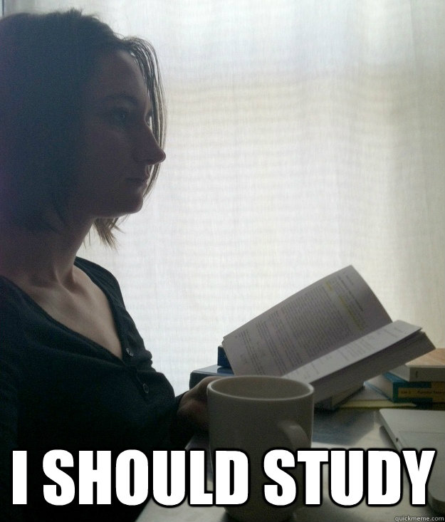  I should study -  I should study  Misc