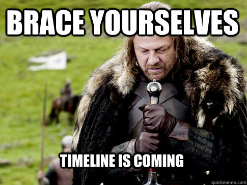 Brace yourselves Timeline is coming  Eddard Stark